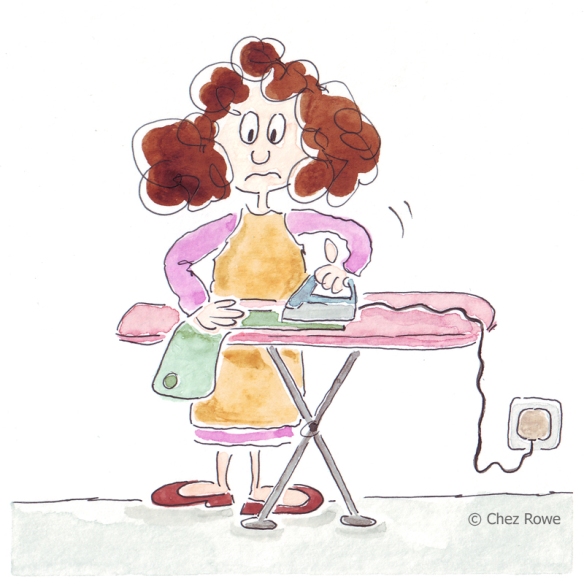 Domesticity Ironing